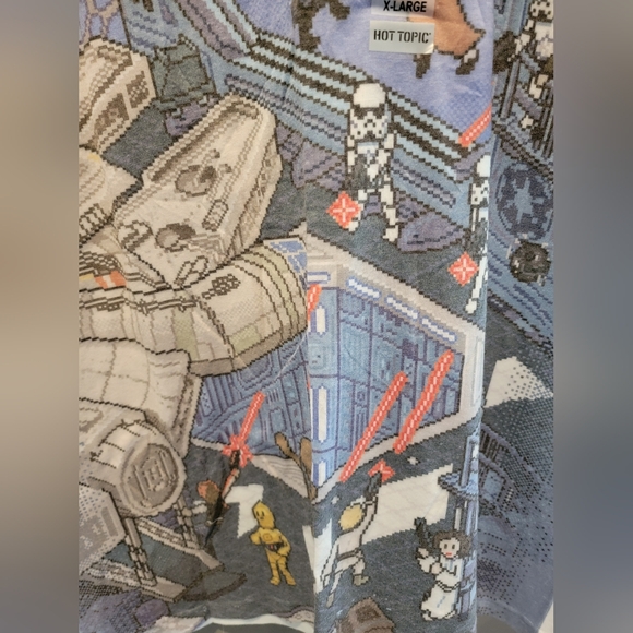 HOT TOPIC Star Wars Graphic Tee Unisex Size XL - Picture 4 of 8